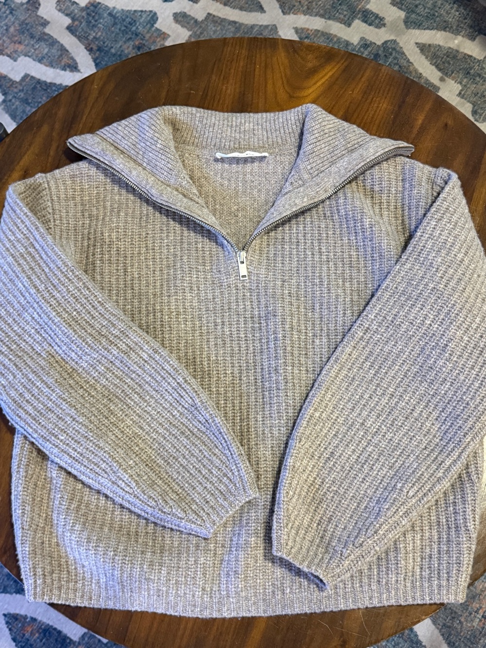 Everlane merino half zip